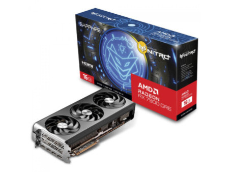 Placa De Vídeo Sapphire Nitro+ AMD Radeon RX 7900 GRE, 16GB, GDDR6, FSR, Ray Tracing, 11325-02-20G