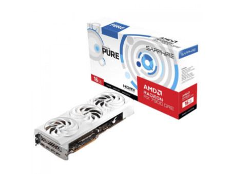 Placa De Vídeo Sapphire Pure AMD Radeon RX 7900 GRE, 16GB, GDDR6, FSR, Ray Tracing, 11325-03-20G