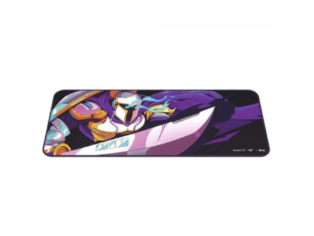 Mousepad Gamer Havit VKS, Grande, 700x300x3mm, Preto e Roxo, MP862-VKS
