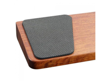 Apoio De Pulso Para Teclado Akko Rosewood Wrist Rest 98, Madeira Bubinga