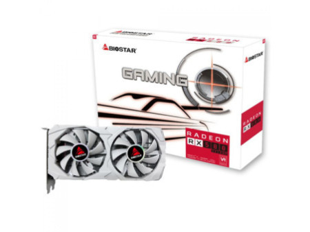 Placa de Vídeo Biostar AMD Radeon RX 580 2048SP, 8GB, GDDR5, 256 Bit, White, VA5825RQ82