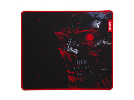 Mousepad Gamer Marvo G53 Noob M, 350x300mm, Preto/Vermelho