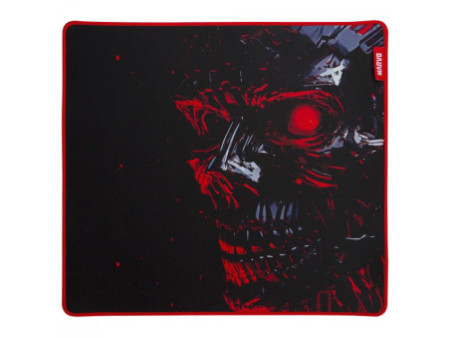 Mousepad Gamer Marvo G52 Noob L, 450x400mm, Preto/Vermelho