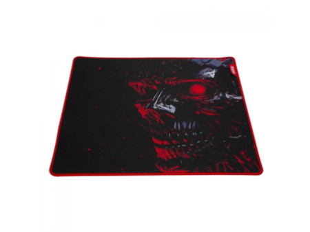 Mousepad Gamer Marvo G52 Noob L, 450x400mm, Preto/Vermelho