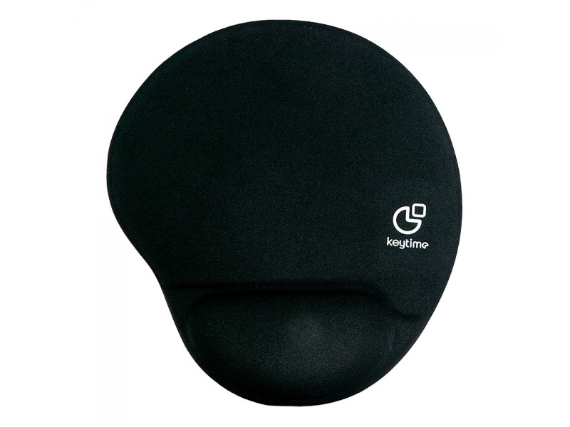 Mousepad Keytime Glide, Apoio de Pulso, 225x220mm, Preto, KYT0017
