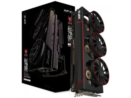 Placa de Vídeo XFX AMD Radeon RX 7900 XTX Mercury MagAir, 24GB, GDDR6, FSR, Ray Tracing, RX-79XMAIRB9