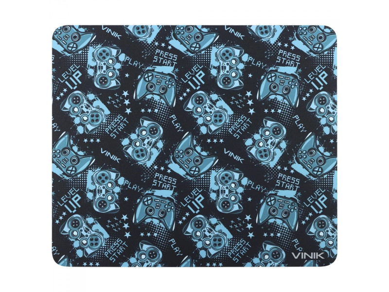 Mousepad Gamer Vinik Level Up, Médio, 320x270mm, MPLU32