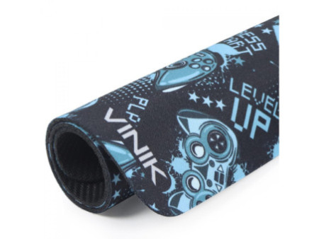 Mousepad Gamer Vinik Level Up, Médio, 320x270mm, MPLU32
