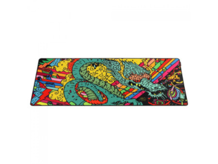 Mousepad Gamer PCYes Dragon Extended, Extra Grande, 900x420mm, PMD90X42