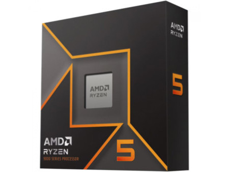 Processador AMD Ryzen 5 9600X, 3.9GHz (5.4GHz Turbo), 6-Cores 12-Threads, AM5, Sem Cooler, 100-100001405WOF