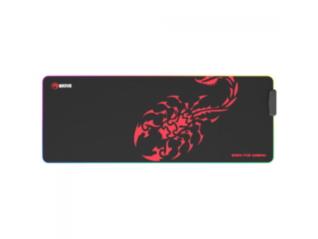 Mousepad Gamer Marvo, RGB, Hub USB, Control, Grande, 800x300mm, MG011