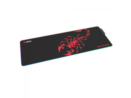 Mousepad Gamer Marvo, RGB, Hub USB, Control, Grande, 800x300mm, MG011