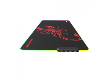Mousepad Gamer Marvo, RGB, Hub USB, Control, Grande, 800x300mm, MG011