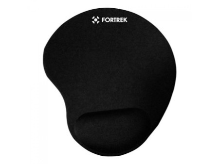 Mousepad Fortrek Ergonomico Gel, Com Apoio de Pulso, 235x200, Preto, ERG-102