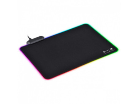 Mousepad Gamer Vinik RGB, 250X350X3mm, Borda Costurada, Black