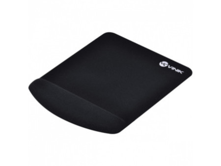 Mousepad Vinik Gel, 220X180X3mm, Com Apoio para o Pulso Feito Em Gel, Black, MPG-02P