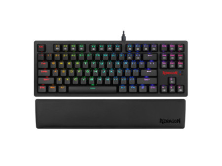 Apoio De Pulso Para Teclado Redragon Meteor, Pequeno, 289X73X20mm, Black, P035