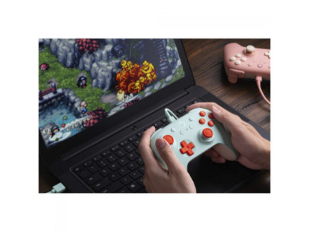 Controle Gamer 8BitDo Ultimate 2C, Com Fio, Hall Effect, Mint, 82CD03