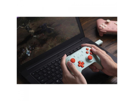 Controle Gamer 8BitDo Ultimate 2C, Bluetooth/Wireless, Hall Effect, Mint, 81HD03