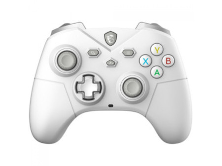 Controle Gamer MSI Force GC300 White, Wireless/Bluetooth, PC e Android, Branco
