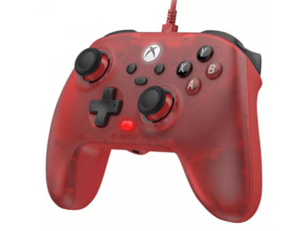 Controle Gamer GameSir T7 Ruby Red, USB, Para Xbox/PC, Hall Effect, Licenciado Microsoft, Vermelho