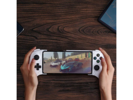 Controle Gamer 8BitDo Ultimate Mobile, Bluetooth, Hall Effect, Branco, 80LB01