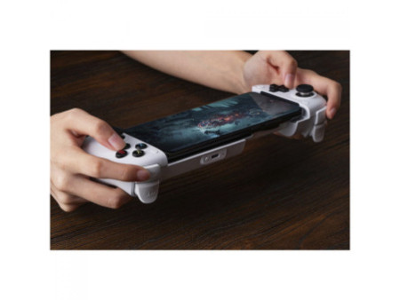 Controle Gamer 8BitDo Ultimate Mobile, Bluetooth, Hall Effect, Branco, 80LB01