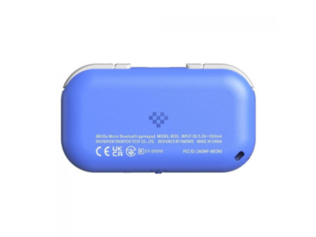 Controle Gamer 8BitDo Micro, Bluetooth, Gamepad, Android/Nintendo Switch/Raspberry, Azul, 80EL02