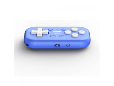 Controle Gamer 8BitDo Micro, Bluetooth, Gamepad, Android/Nintendo Switch/Raspberry, Azul, 80EL02