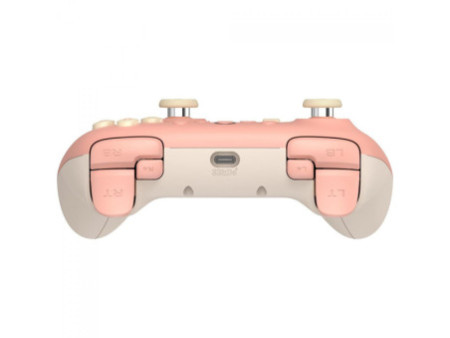 Controle Gamer 8BitDo Ultimate 2C, Com Fio, Hall Effect, Peach, 82CD04