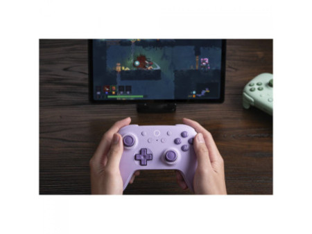 Controle Gamer 8BitDo Ultimate 2C, Bluetooth/Wireless, Hall Effect, Roxo, 81HD01