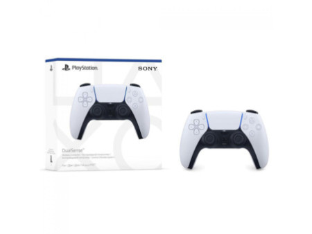 Controle Sony DualSense PS5, Sem Fio, White