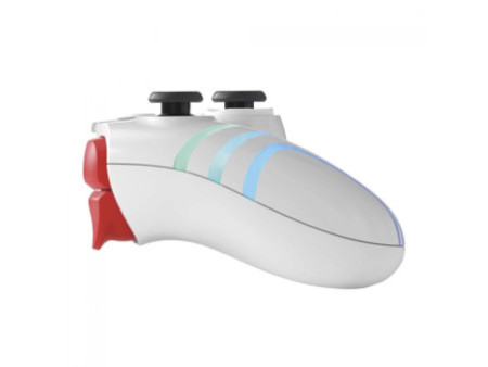 Controle Gamer Marvo Monka GT96, Sem Fio, RGB, PS4/PS3, Branco, GT-96
