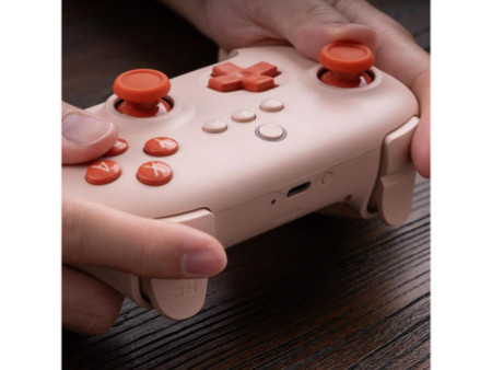 Controle Gamer 8BitDo Ultimate C Para Nintendo Switch, Sem Fio, Bluetooth, Switch, Orange, 80NB02