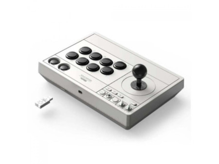 Controle Arcade 8BitDo Arcade Stick Xbox, Sem Fio, White, 81JA01D