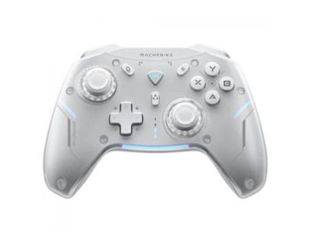 Controle Gamer Machenike G5 Pro V2, Wireless/Bluetooth, Hall Effect, Branco, JJ02GL00B