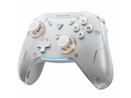 Controle Gamer Machenike G5 Pro V2, Wireless/Bluetooth, Hall Effect, Branco, JJ02GL00B