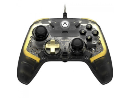 Controle Gamer GameSir Kaleid Flux, USB, Para Xbox/PC, Hall Effect, Licenciado Microsoft, Preto