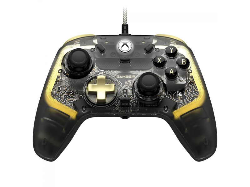 Controle Gamer GameSir Kaleid Flux, USB, Para Xbox/PC, Hall Effect, Licenciado Microsoft, Preto Controle Gamer GameSir Kaleid Flux, USB, Para Xbox/PC, Hall Effect, Licenciado Microsoft, Preto
