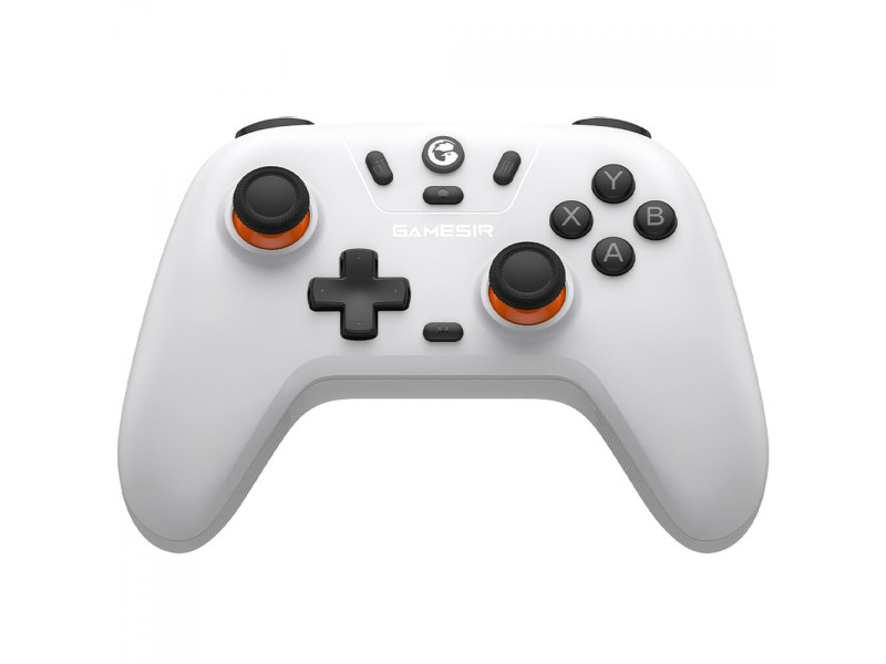 Controle Gamer GameSir T4N Nova Lite (Stella White), Wireless/Bluetooth, Hall Effect, Branco Controle Gamer GameSir T4N Nova Lite (Stella White), Wireless/Bluetooth, Hall Effect, Branco