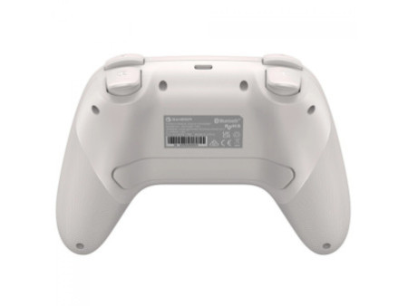 Controle Gamer GameSir T4N Nova (Retro White), RGB, Bluetooth, Hall Effect, Branco