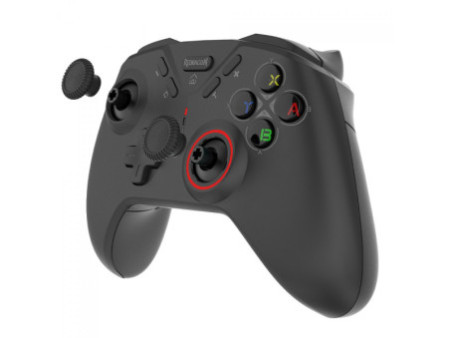 Controle Gamer Redragon Forge, Wireless, Bluetooth, Android/PC/Switch/PS3/PS4, Preto, G711