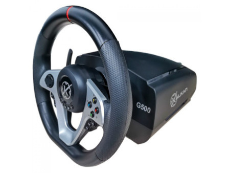 Volante Kalkan G500 ProRacing, Com Pedal e Câmbio, Preto, KLK00032