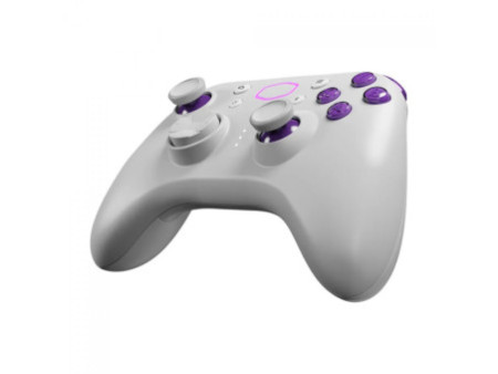 Controle Cooler Master Storm Controller, Sem Fio, Bluetooth, Branco/Roxo, CMI-GSCX-W1