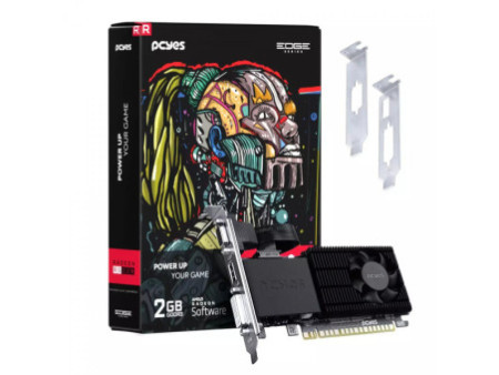 Placa De Vídeo PCYES Radeon R5 220, 2GB, GDDR3, PPER5DR3LPBR