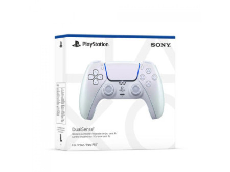 Controle Sony DualSense PS5, Sem Fio, Chroma Pearl, 1000044153