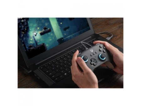 Controle Gamer 8BitDo Ultimate C Dark Gray Para Xbox, Hall Effect, RGB, XBOX/Windows, 82CF04D