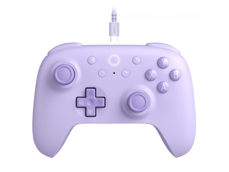 Controle Gamer 8BitDo Ultimate 2C, Com Fio, Hall Effect, Roxo, 82CD01 Controle Gamer 8BitDo Ultimate 2C, Com Fio, Hall Effect, Roxo, 82CD01