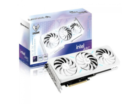 Placa De Vídeo Maxsun Intel Arc B580 iCraft, 12GB, GDDR6, Xe2, Ray Tracing, White