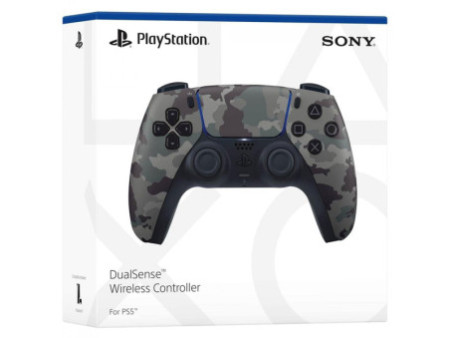 Controle Sony DualSense PS5, Sem Fio, Gray Camouflage